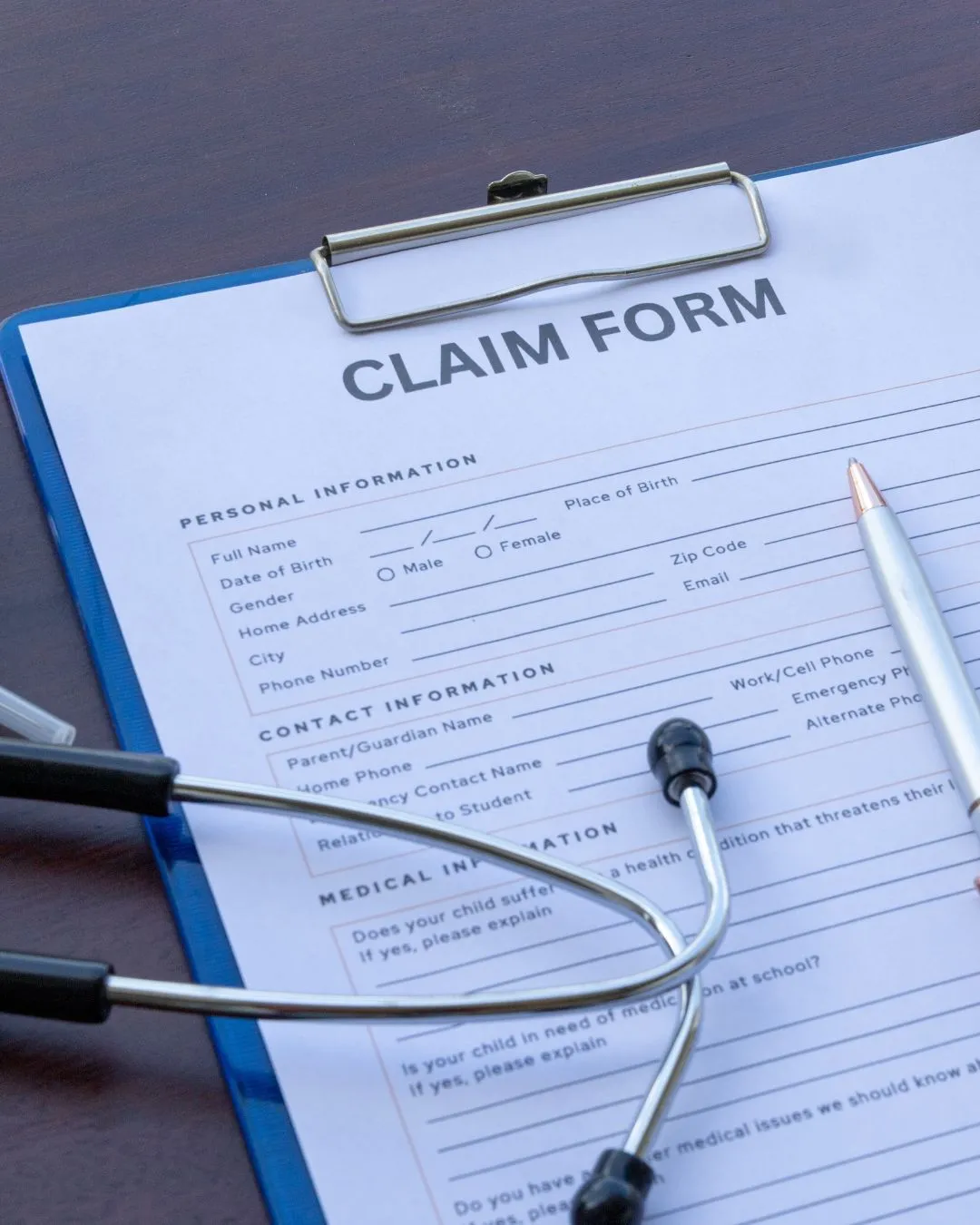 submission of claims and tracking