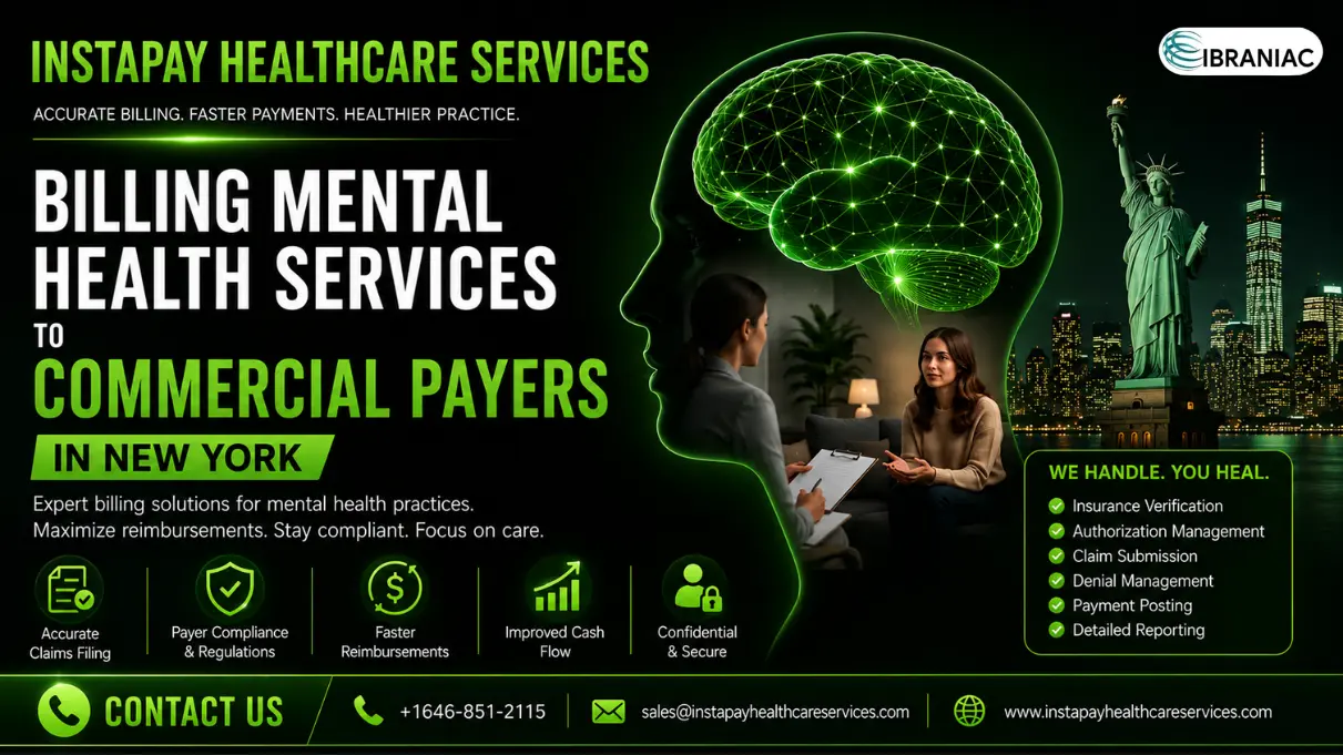 mental health services to commercial payers in new york