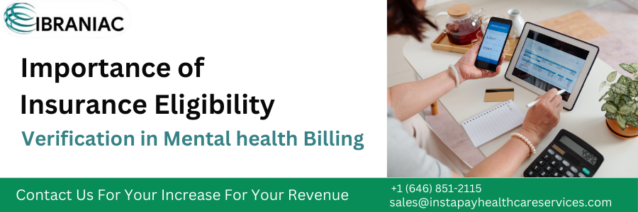 importance of insurance eligibility and verification in mental health billing